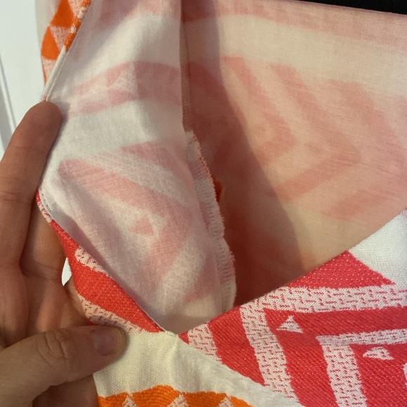 Old Navy mini dress pink and orange size M - Picture 6 of 7